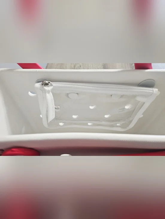 Bitty Bogg Bag Baseball (Homerun) Small Tote white/red - Picture 9 of 10